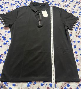 Men’s Collared Shirt Combo – Grey, Orange &amp; Black