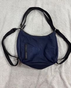 Mandarina Duck Navy Nylon Crossbody Bag