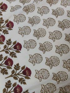 Elegant Cream Ethnic Kurta Set