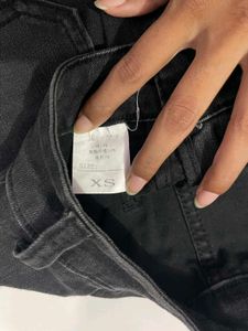 Black High-Waisted Flare Jeans
