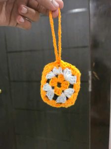 Cute crochet pouch