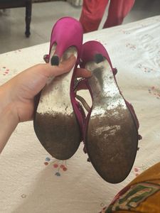 Sparkling Pink Stiletto Heels