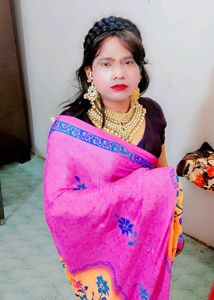 Beautiful Pink Saree with Blouse