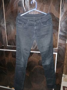Stylish Black Denim Jeans