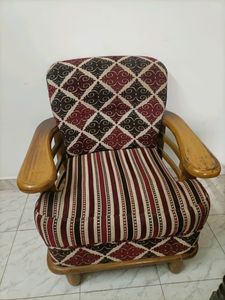 3+2 Wooden Sofa Seater Set
