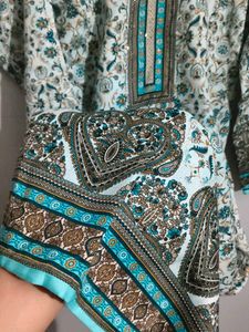 brand new printed kurta pant set for wome