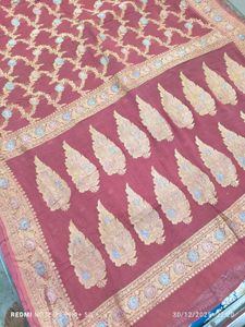 Vintage Banarasi Bandhej Saree