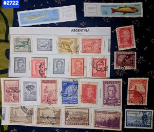 25 (1950-70s) Argentina Stamps