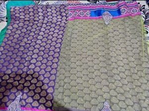 Royal Elegance Net Embroidered Saree with Blouse