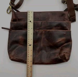 Handmade Leather Crossbody Bag