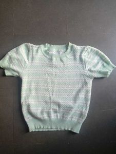 Cute Green Knit Top💚