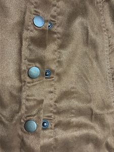 Retro Corduroy Button-Up Mini Skirt
