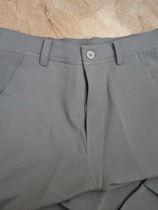 Retro Greyish green  Cargo Pants