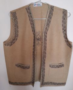 Kashmir embroidered  designer  pure wool Jacket