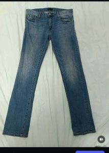 Men's Classic Blue Denim Jeans(unisex)