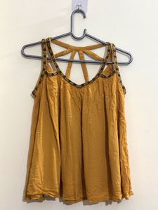 Mustard Tank Top