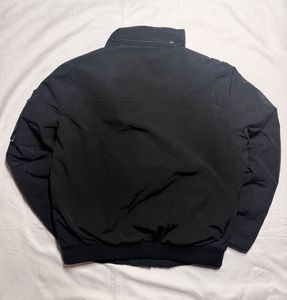 National Geographic Black Bomber Jacket