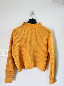 Mustard Knit Pullover
