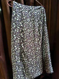 Floral Midi Skirt