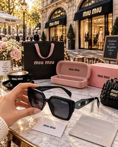 Miu-Miu Black Sunglasses