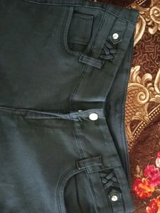 Classic black denim