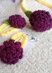 Crochet Hairband &amp; Tictac Set