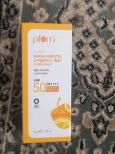 Plum Yuzu Sunscreen SPF 50
