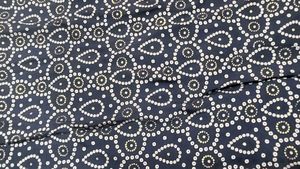 Elegant Navy Blue Kurta with Embellished Neckline