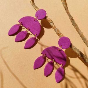 Purple Dangle Earrings💜