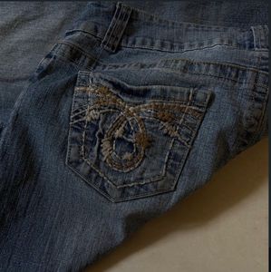 y2k revolt flare jeans (button is missing)