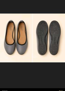 Women's Grey Ballet Flats