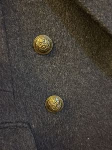 Chic Double-Breasted Wool Blend Coat