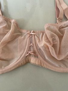 Sheer Pink Balconette Bra