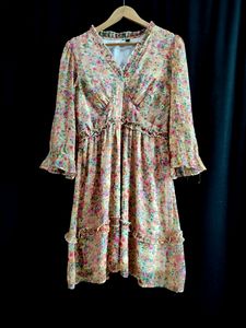 Women Multicolor Printed Dress