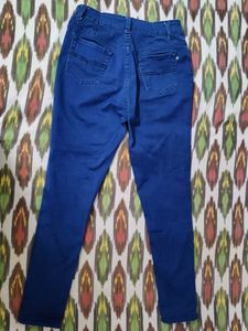 Navy Blue Denim Jeans