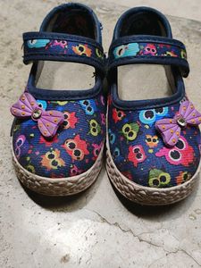 Cute Owl Print Mary Jane Shoes