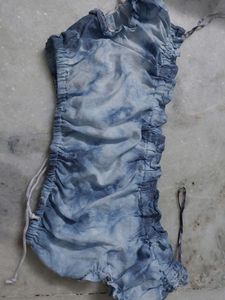 Blue Tie-die Top