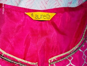 Brand New Aurelia Pink &amp; Gold Foil Print Kurti