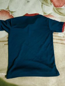 Couple's Polo T-Shirts - Navy Blue