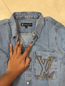 Louis Vuitton Denim Shirt M size