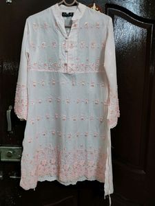 Handwork (Ari Work) Chikankari Cotton Kurta