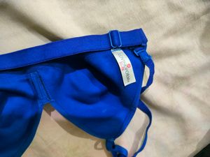 Blue Comfort Bra