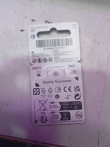 P675 Hearing Aid Battery