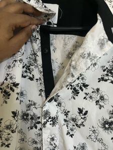Floral Print Casual Shirt