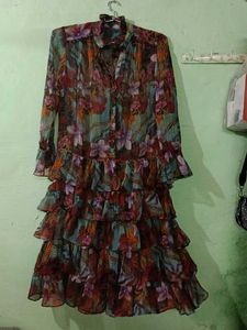 Fancy One Piece Gown Xl Size Length 44 Inches