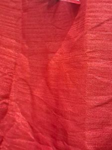 BRAND NEW Orange Silk Sleeveless Tunic Kurti