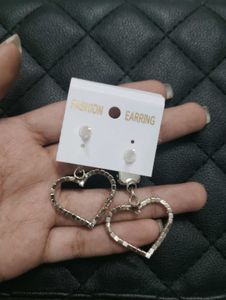 buy 1 get 4 FREE 🥰 Heart Shaped Earrings