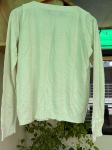 Cream Colored Long Sleeve Sweater