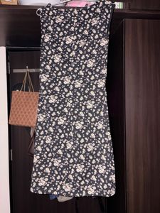 Floral Print Sleeveless Dress