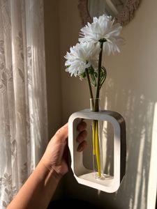 Modern Concrete with Glass Tube